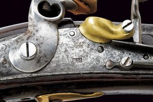 Fucile a pietra focaia di Mazzocchi  - Asta Rare Armi Antiche e Militaria da tutto il mondo - Associazione Nazionale - Case d'Asta italiane