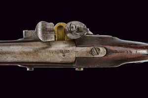 Pistola a pietra focaia da cavalleria mod. 1798/34  - Asta Rare Armi Antiche e Militaria da tutto il mondo - Associazione Nazionale - Case d'Asta italiane