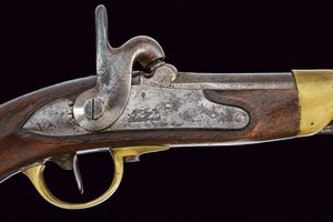 Pistola a luminello Mod. 1822 T Bis  - Asta Rare Armi Antiche e Militaria da tutto il mondo - Associazione Nazionale - Case d'Asta italiane