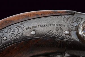 Raro Mass. Arms Co. Wesson & Leavitt Belt Revolver  - Asta Rare Armi Antiche e Militaria da tutto il mondo - Associazione Nazionale - Case d'Asta italiane