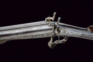 Doppietta a spillo di Lefaucheux  - Asta Rare Armi Antiche e Militaria da tutto il mondo - Associazione Nazionale - Case d'Asta italiane