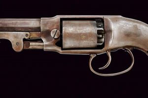 C.S. Pettengill Army Model Revolver con timbri militari  - Asta Rare Armi Antiche e Militaria da tutto il mondo - Associazione Nazionale - Case d'Asta italiane