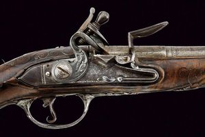 Pistola a pietra focaia da viaggio  - Asta Rare Armi Antiche e Militaria da tutto il mondo - Associazione Nazionale - Case d'Asta italiane