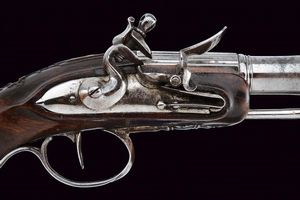 Pistola a pietra focaia da viaggio  - Asta Rare Armi Antiche e Militaria da tutto il mondo - Associazione Nazionale - Case d'Asta italiane