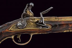 Pistola a pietra focaia da marina  - Asta Rare Armi Antiche e Militaria da tutto il mondo - Associazione Nazionale - Case d'Asta italiane