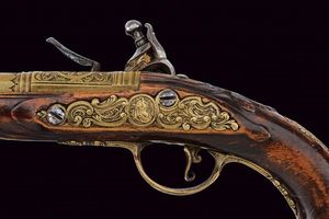 Pistola a pietra focaia da marina  - Asta Rare Armi Antiche e Militaria da tutto il mondo - Associazione Nazionale - Case d'Asta italiane