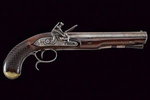 Pistola a pietra focaia di Joseph Egg  - Asta Rare Armi Antiche e Militaria da tutto il mondo - Associazione Nazionale - Case d'Asta italiane