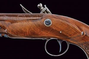 Pistola a pietra focaia da viaggio di M. Dermot  - Asta Rare Armi Antiche e Militaria da tutto il mondo - Associazione Nazionale - Case d'Asta italiane