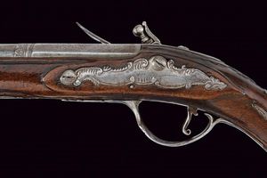 Pistola a pietra focaia di Palarini  - Asta Rare Armi Antiche e Militaria da tutto il mondo - Associazione Nazionale - Case d'Asta italiane