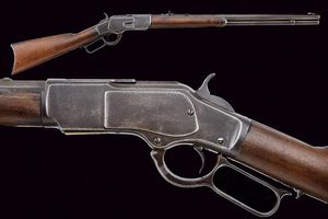 Winchester Model 1873 Rifle  - Asta Rare Armi Antiche e Militaria da tutto il mondo - Associazione Nazionale - Case d'Asta italiane