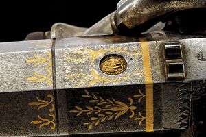 Paio di pistole a luminello da tiro di Castiglioni & Grasset  - Asta Rare Armi Antiche e Militaria da tutto il mondo - Associazione Nazionale - Case d'Asta italiane