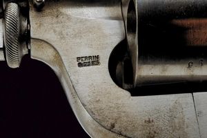 Raro revolver Perrin a percussione centrale  - Asta Rare Armi Antiche e Militaria da tutto il mondo - Associazione Nazionale - Case d'Asta italiane