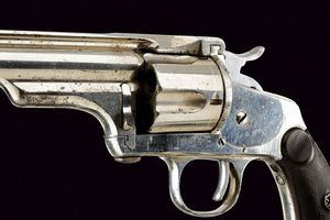 Raro revolver Hopkins & Allen Single Action 38  - Asta Rare Armi Antiche e Militaria da tutto il mondo - Associazione Nazionale - Case d'Asta italiane