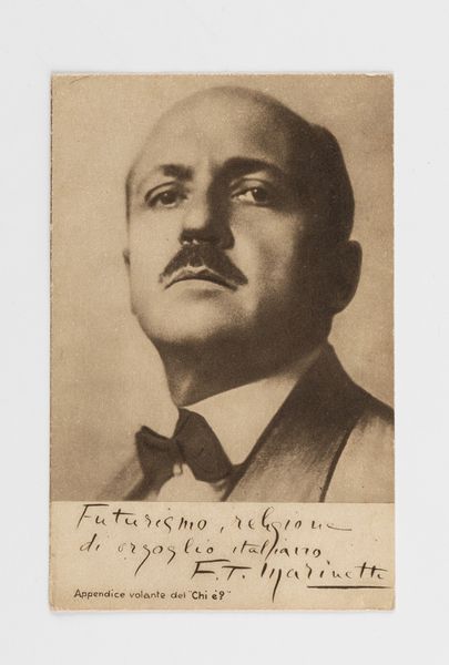 Filippo Tommaso Marinetti. Futurismo, religione di orgoglio italiano  - Asta Testimonianze Contemporanee: Documenti, Libri, Fotografie e Opere d'Arte - Associazione Nazionale - Case d'Asta italiane