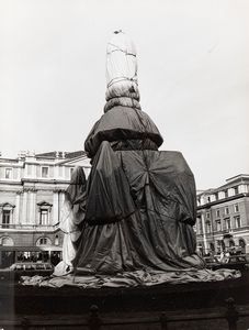 Anonimo - Christo, Piazza della Scala Milano