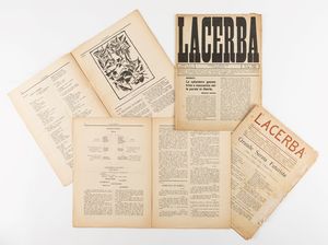 Lacerba  - Asta Testimonianze Contemporanee: Documenti, Libri, Fotografie e Opere d'Arte - Associazione Nazionale - Case d'Asta italiane