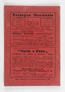 Francesco Orestano : Esame critico di Marinetti e del Futurismo. Estratto da la Rassegna Nazionale  - Asta Testimonianze Contemporanee: Documenti, Libri, Fotografie e Opere d'Arte - Associazione Nazionale - Case d'Asta italiane