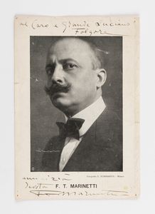 Filippo Tommaso Marinetti (rif.) - Al caro e grande Luciano Folgore