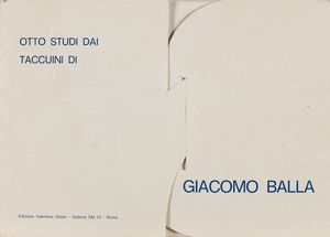 Giacomo Balla (rif.) - Otto studi dai taccuini di Balla