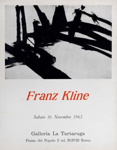 Franz Kline - Galleria La Tartaruga