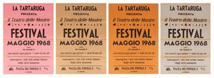 Il Teatro delle Mostre - Quattro manifesti del Teatro delle Mostre