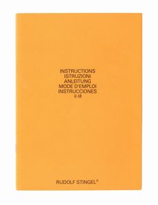 Rudolf Stingel - Instructions. Istruzioni. Anleitung. Mode d'emploi. Instrucciones