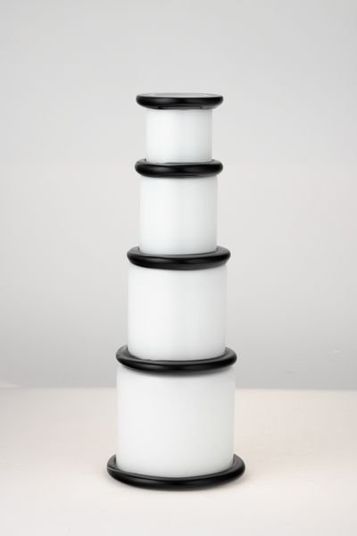 ETTORE SOTTSASS : Vistosi, Murano 1974 ca  - Asta Murano! 250 vetri da collezione - Associazione Nazionale - Case d'Asta italiane