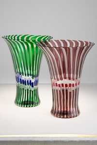 Laura Diaz de Santillana : EOS, Murano 1993  - Asta Murano! 250 vetri da collezione - Associazione Nazionale - Case d'Asta italiane