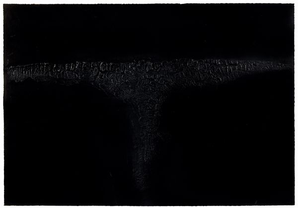 Alberto Burri : Cretto nero F  - Asta Arte moderna e contemporanea - Associazione Nazionale - Case d'Asta italiane