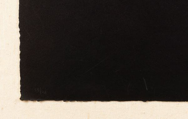 Alberto Burri : Cretto nero F  - Asta Arte moderna e contemporanea - Associazione Nazionale - Case d'Asta italiane