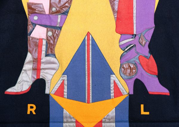 RICHARD LINDNER : Banner No. 1  - Asta Arte moderna e contemporanea - Associazione Nazionale - Case d'Asta italiane