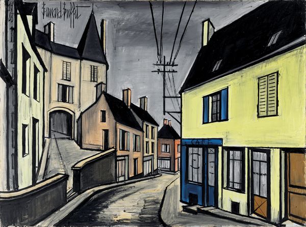 Bernard Buffet : Rue de village  - Asta Arte moderna e contemporanea - Associazione Nazionale - Case d'Asta italiane