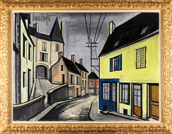 Bernard Buffet : Rue de village  - Asta Arte moderna e contemporanea - Associazione Nazionale - Case d'Asta italiane