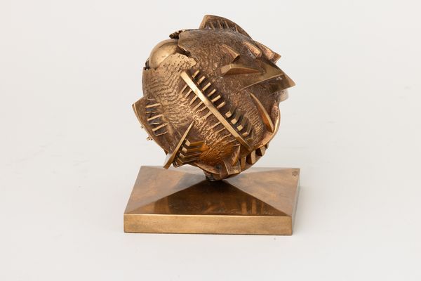 Arnaldo Pomodoro : Sfera  - Asta Arte moderna e contemporanea - Associazione Nazionale - Case d'Asta italiane