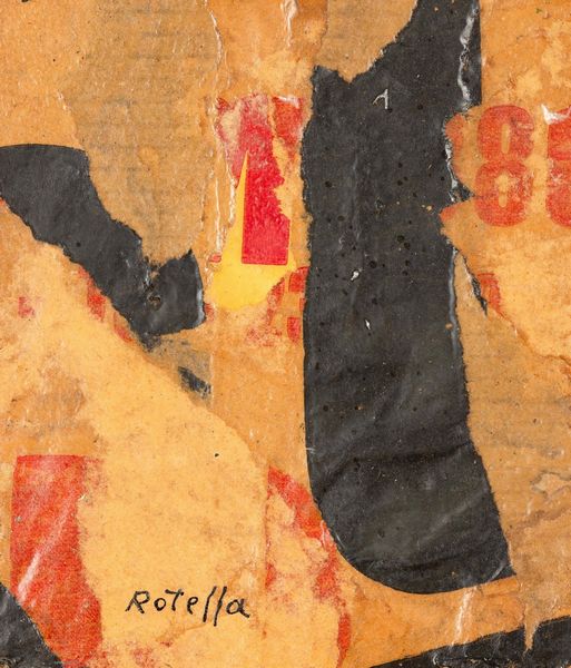 MIMMO ROTELLA : Senza titolo  - Asta Arte moderna e contemporanea - Associazione Nazionale - Case d'Asta italiane