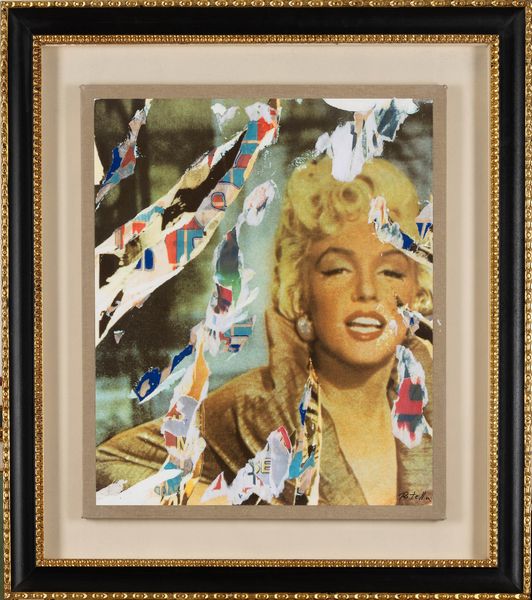 MIMMO ROTELLA : Senza titolo - Marilyn  - Asta Arte moderna e contemporanea - Associazione Nazionale - Case d'Asta italiane