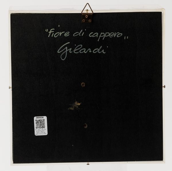 Piero Gilardi : Fiore di cappero  - Asta Arte moderna e contemporanea - Associazione Nazionale - Case d'Asta italiane