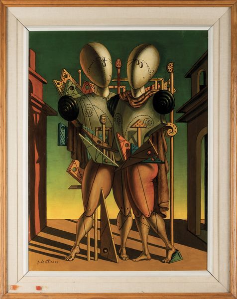 Giorgio de Chirico : Ettore e Andromaca  - Asta Arte moderna e contemporanea - Associazione Nazionale - Case d'Asta italiane