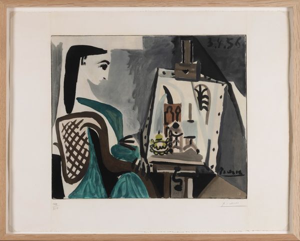 Pablo Picasso, d'apres : Femme dans l'atelier  - Asta Arte moderna e contemporanea - Associazione Nazionale - Case d'Asta italiane