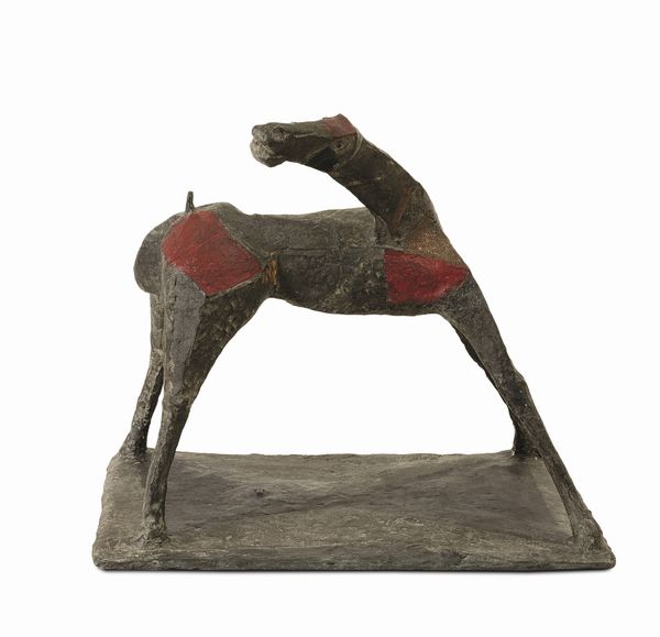 Marino Marini : Piccolo cavallo  - Asta Arte moderna e contemporanea - Associazione Nazionale - Case d'Asta italiane