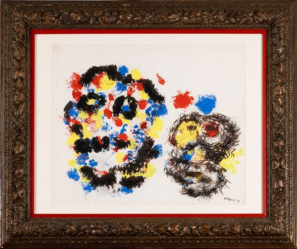 Karel Appel : Senza titolo  - Asta Arte moderna e contemporanea - Associazione Nazionale - Case d'Asta italiane