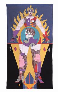 RICHARD LINDNER - Banner No. 1