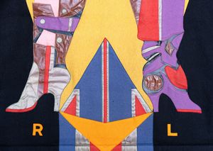 RICHARD LINDNER : Banner No. 1  - Asta Arte moderna e contemporanea - Associazione Nazionale - Case d'Asta italiane