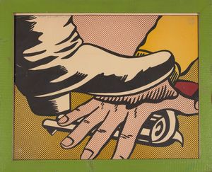 Roy Lichtenstein : Foot and hand  - Asta Arte moderna e contemporanea - Associazione Nazionale - Case d'Asta italiane