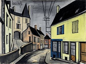 Bernard Buffet - Rue de village