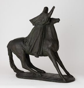 Arturo Martini : Il Duca dAosta a cavallo  - Asta Arte moderna e contemporanea - Associazione Nazionale - Case d'Asta italiane