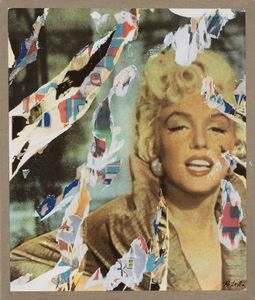 MIMMO ROTELLA - Senza titolo - Marilyn