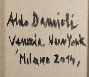 Aldo Damioli : Venezia New York  - Asta Arte moderna e contemporanea - Associazione Nazionale - Case d'Asta italiane