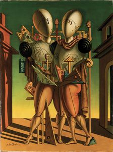 Giorgio de Chirico : Ettore e Andromaca  - Asta Arte moderna e contemporanea - Associazione Nazionale - Case d'Asta italiane