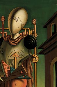 Giorgio de Chirico : Ettore e Andromaca  - Asta Arte moderna e contemporanea - Associazione Nazionale - Case d'Asta italiane